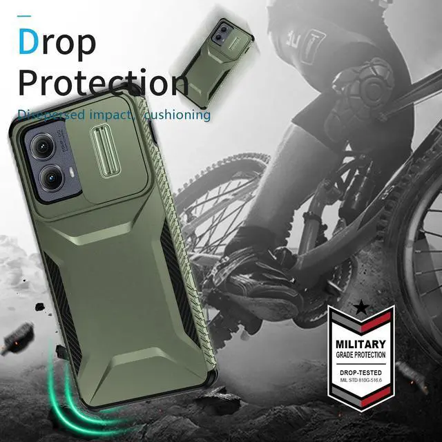 Alt view image 4 of 7 - TYJKeJi Case Fashion Cover Case For Motorola Edge 2024 For Moto Edge 2024 (Green)