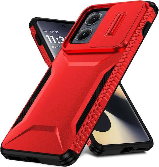 Alt view image 2 of 7 - TYJKeJi Case Fashion Cover Case For Motorola Edge 2024 For Moto Edge 2024 (Red)