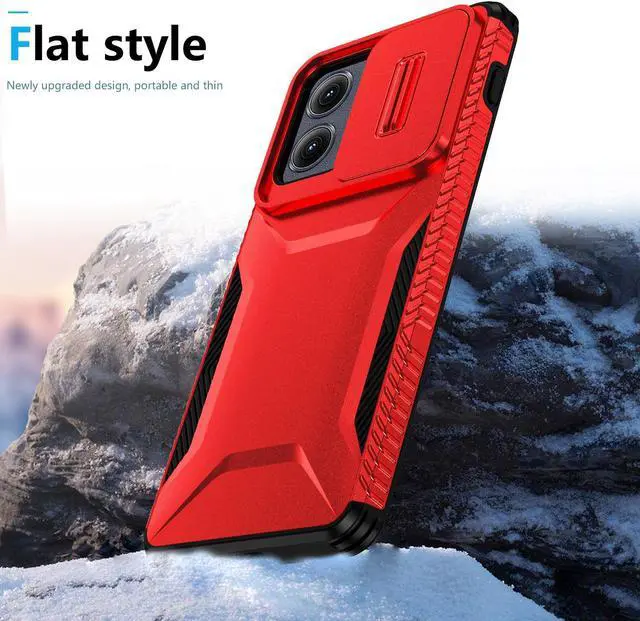 Alt view image 4 of 7 - TYJKeJi Case Fashion Cover Case For Motorola Edge 2024 For Moto Edge 2024 (Red)