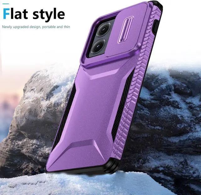 Alt view image 4 of 7 - TYJKeJi Case Fashion Cover Case For Motorola Edge 2024 For Moto Edge 2024 (Purple)