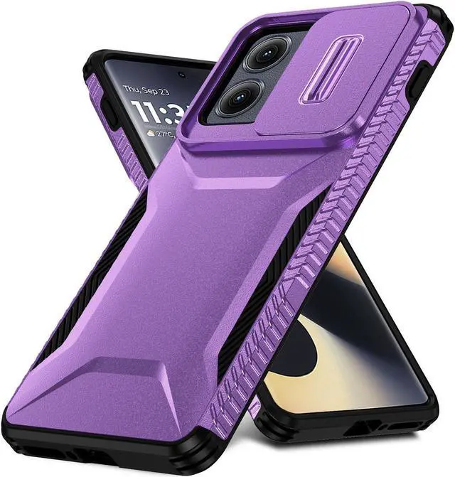 Alt view image 2 of 7 - TYJKeJi Case Fashion Cover Case For Motorola Edge 2024 For Moto Edge 2024 (Purple)