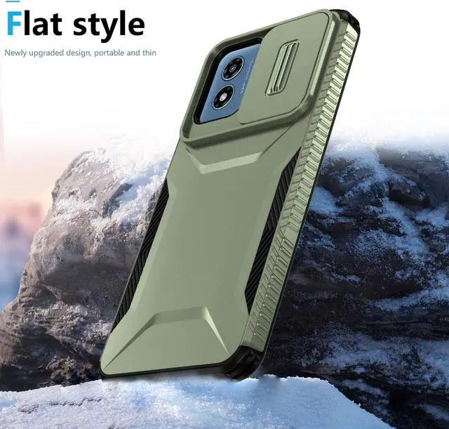 Alt view image 4 of 7 - TYJKeJi Case Fashion Cover Case For Motorola G Play 2024 For Moto G Play 2024 (Green)