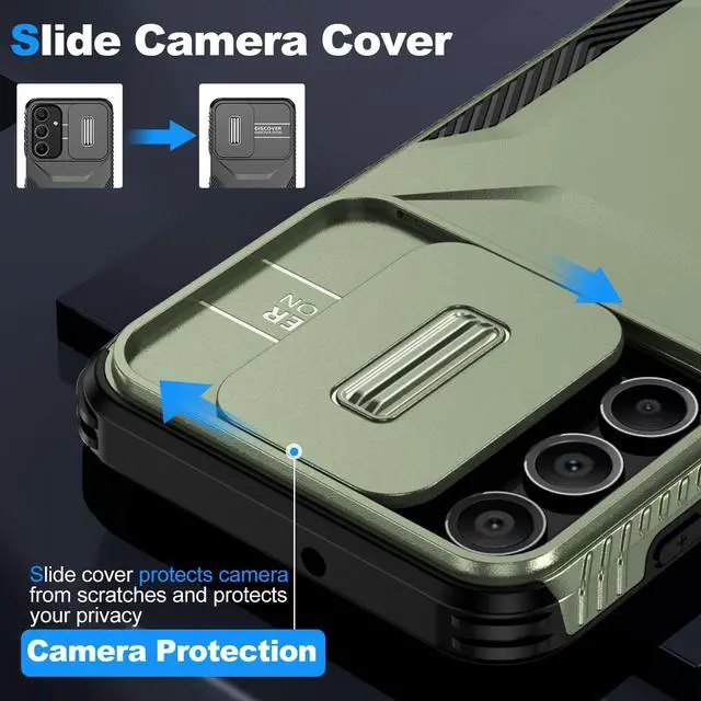 Alt view image 6 of 7 - TYJKeJi Case Fashion Cover Case For Samsung Galaxy A16 (Green)