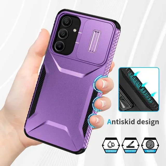 Alt view image 3 of 7 - TYJKeJi Case Fashion Cover Case For Samsung Galaxy A16 (Purple)