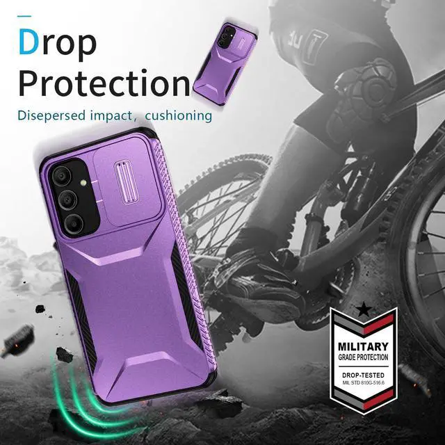 Alt view image 5 of 7 - TYJKeJi Case Fashion Cover Case For Samsung Galaxy A16 (Purple)