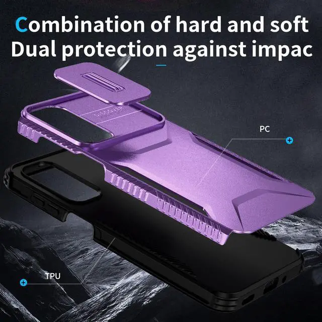 Alt view image 7 of 7 - TYJKeJi Case Fashion Cover Case For Samsung Galaxy A16 (Purple)