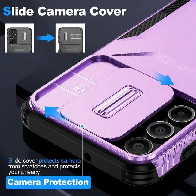 Alt view image 6 of 7 - TYJKeJi Case Fashion Cover Case For Samsung Galaxy A16 (Purple)
