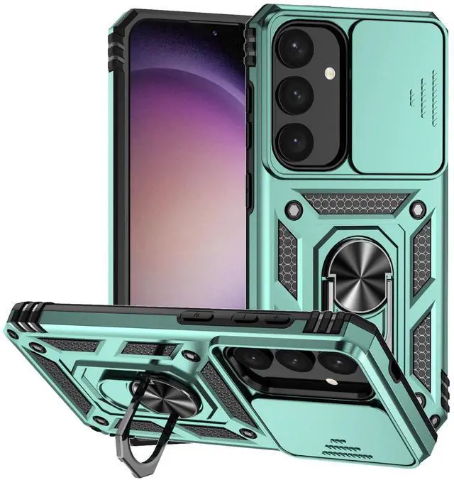 Main image of TYJKeJi Case with Stander Fashion Cover KickStand Case For Samsung Galaxy S25 Plus (S25+) (6.7inch) (Green)