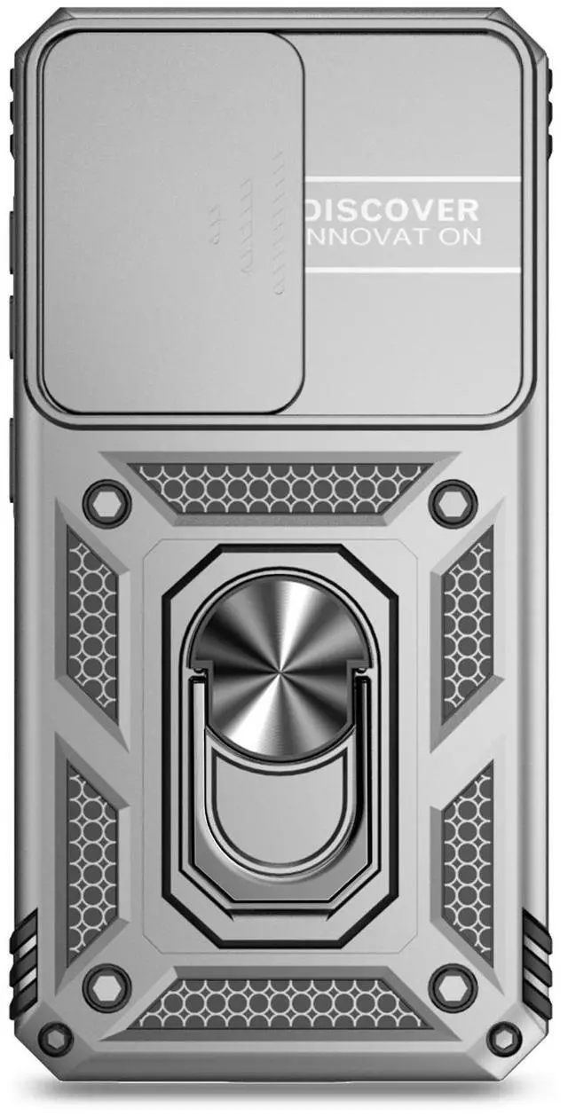 Alt view image 6 of 7 - TYJKeJi Case with Stander Fashion Cover KickStand Case For Samsung Galaxy S25 (6.2inch) Silver