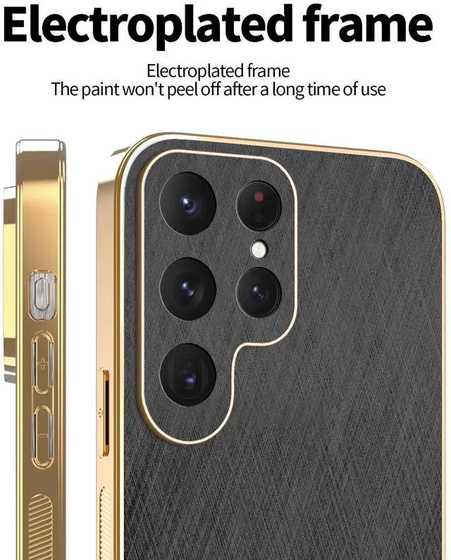 Alt view image 3 of 7 - TYJKeJi Case Fashion Cover Case For Samsung Galaxy S25 Ultra (Black)