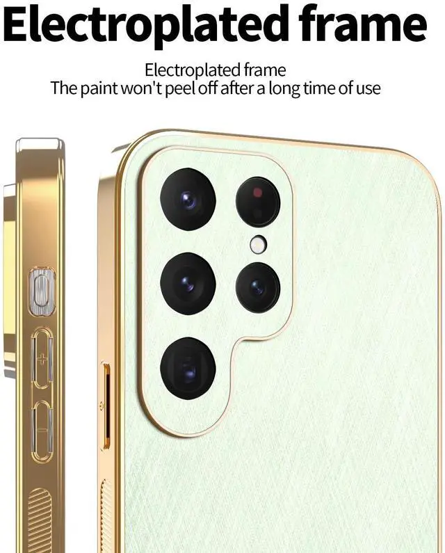 Alt view image 3 of 7 - TYJKeJi Case Fashion Cover Case For Samsung Galaxy S25 Ultra (Green)