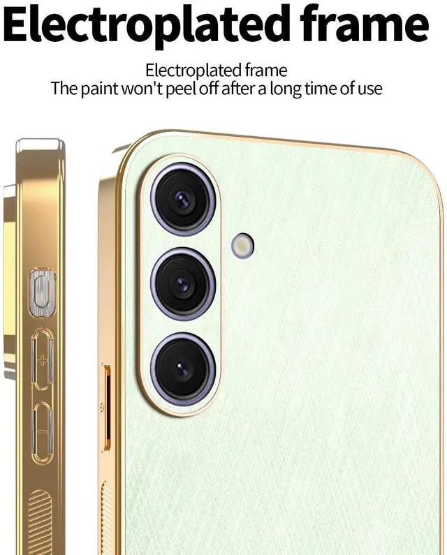 Alt view image 3 of 7 - TYJKeJi Case Fashion Cover Case For Samsung Galaxy S25 Plus (S25+) (6.7inch) (Green)