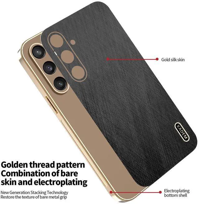 Alt view image 5 of 7 - TYJKeJi Case Fashion Cover Case For Samsung Galaxy S25 (Black)