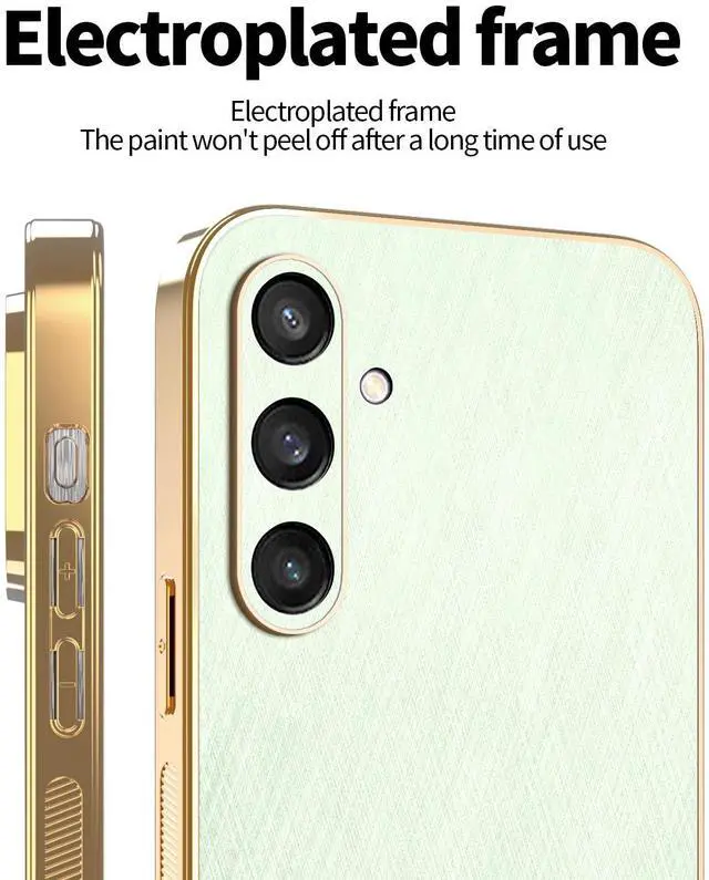 Alt view image 3 of 7 - TYJKeJi Case Fashion Cover Case For Samsung Galaxy S25 (Green)