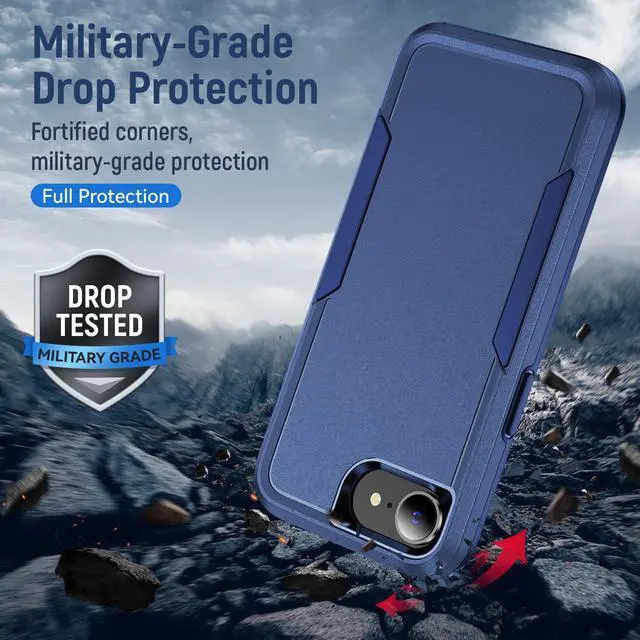 Alt view image 3 of 7 - TYJKeJi Case Fashion Cover Case For iPhone 16e (Blue)