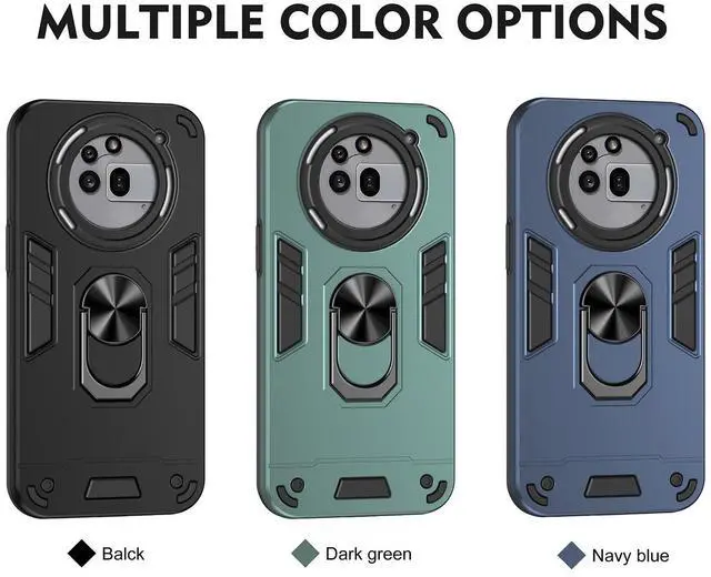 Alt view image 2 of 7 - TYJKeJi Case with Stander Fashion Cover KickStand Case For Nothing Phone 3a Pro (Blue)