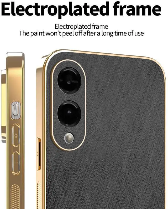 Alt view image 3 of 7 - TYJKeJi Case Fashion Cover Case For Samsung Galaxy S25 Edge (Black)