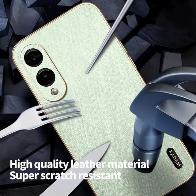 Alt view image 7 of 7 - TYJKeJi Case Fashion Cover Case For Samsung Galaxy S25 Edge (Green)