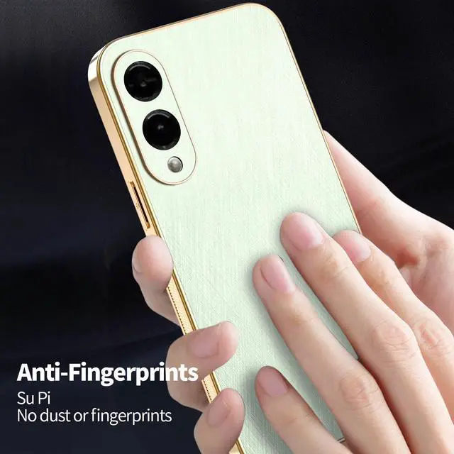 Alt view image 5 of 7 - TYJKeJi Case Fashion Cover Case For Samsung Galaxy S25 Edge (Green)