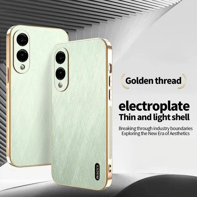 Alt view image 2 of 7 - TYJKeJi Case Fashion Cover Case For Samsung Galaxy S25 Edge (Green)