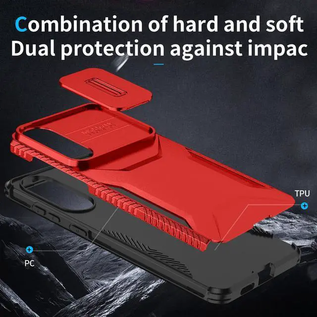 Alt view image 7 of 7 - TYJKeJi Case Fashion Cover Case For Samsung Galaxy S25 Edge (Red)