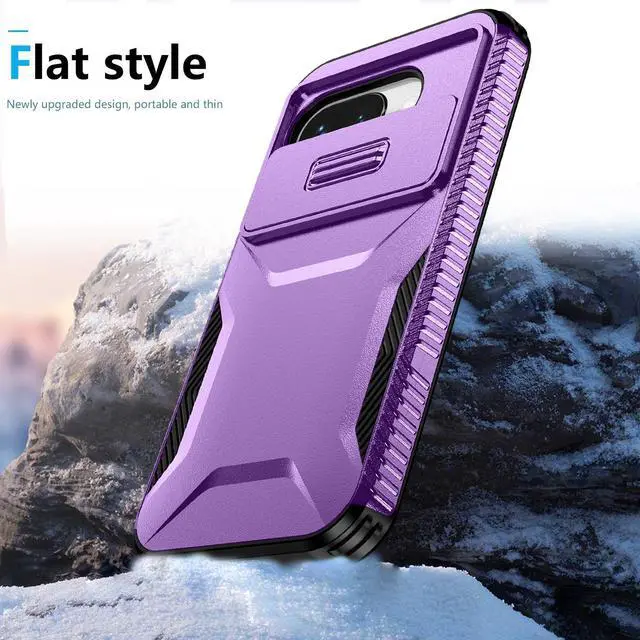 Alt view image 4 of 7 - TYJKeJi Case Fashion Cover Case For Google Pixel 9A (Purple)