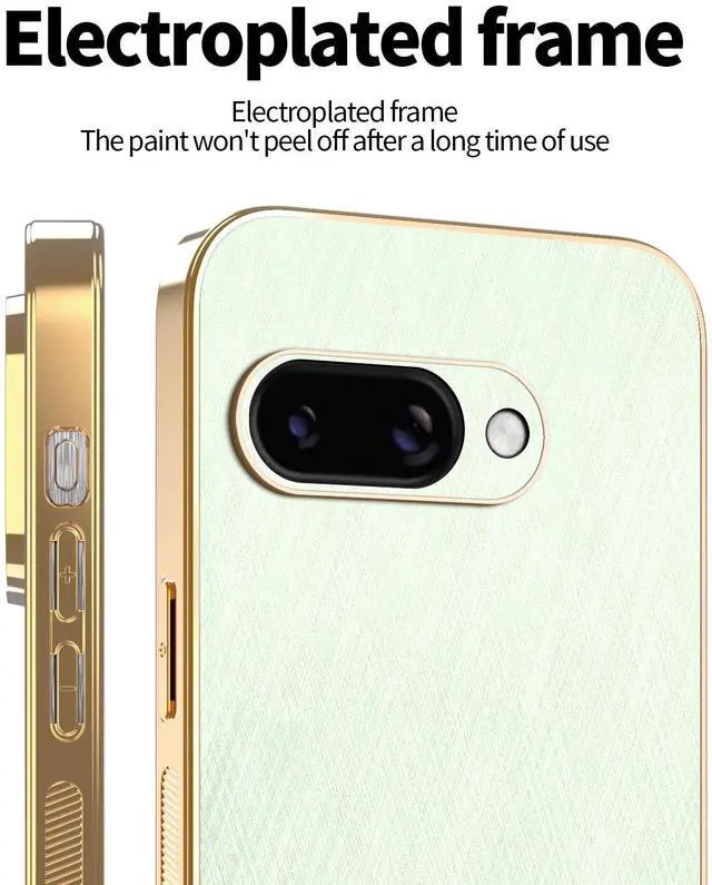 Alt view image 3 of 7 - TYJKeJi Case Fashion Cover Case For Google Pixel 9A (Green)