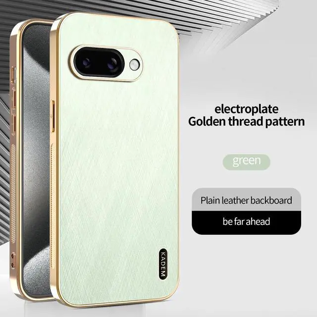 Alt view image 2 of 7 - TYJKeJi Case Fashion Cover Case For Google Pixel 9A (Green)