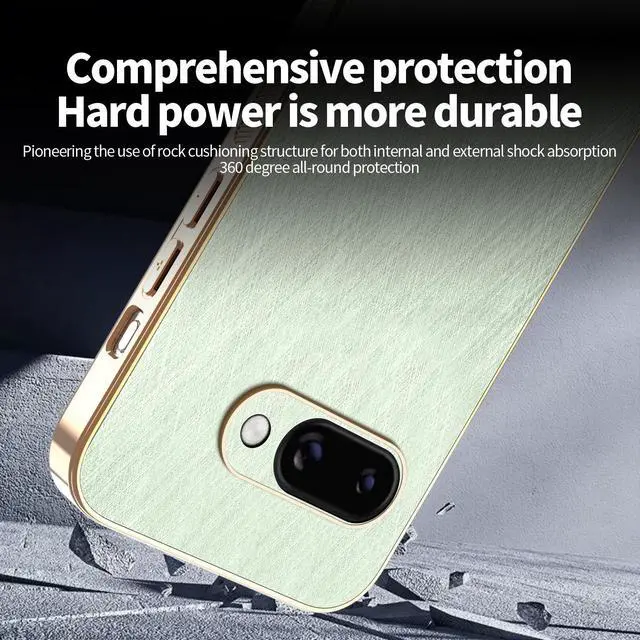 Alt view image 4 of 7 - TYJKeJi Case Fashion Cover Case For Google Pixel 9A (Green)