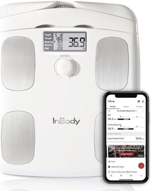 InBody H20N Smart Full Body Composition Analyzer Scale, Beige