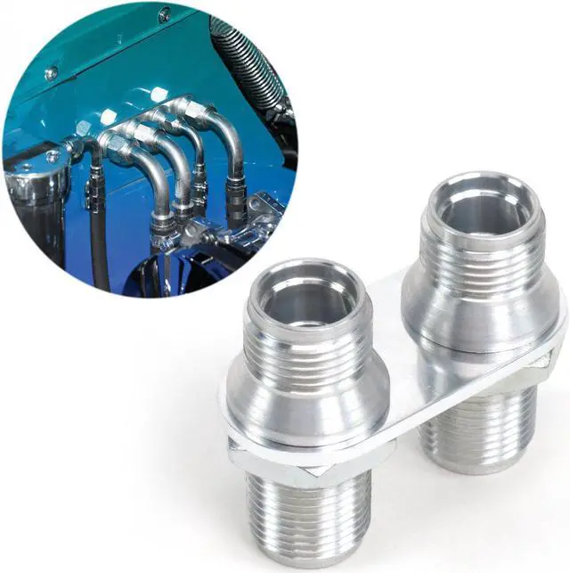 Main image of Zirgo High Performance Cooling Products Zirgo 2 Port 10AN Heater Bulkhead Kit