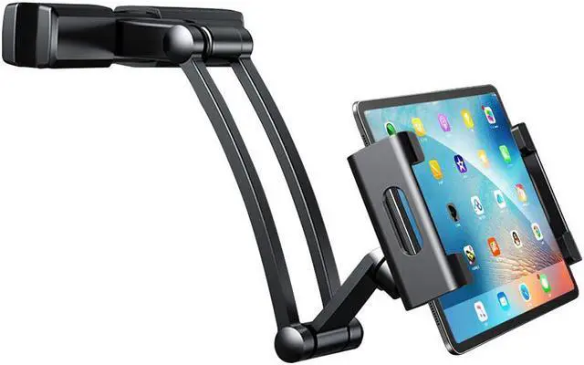 Alt view image 7 of 7 - Tablet Holder for Car, iPad Headrest Bracket, Adjustable Phone Mount for car Back Seat,Suitable for 4.7-13 inch Electronic Screen,Adjustable Distance and Viewing Angle, Rotating Screen
