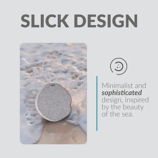 Alt view image 6 of 7 - Stone Coasters for Drinks Ultra Absorbent Fast Drying Non Scratch Diatomaceous Earth Drycup Momo Lifestyle (4 Pack)