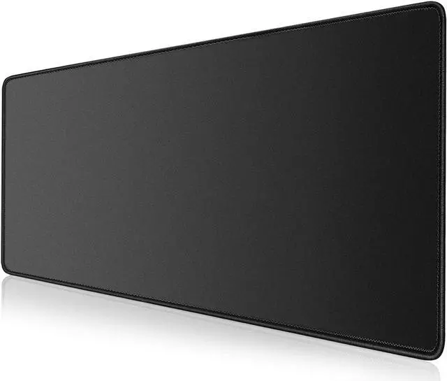 Main image of Large Gaming Mouse Pad with Stitched Edges, Extended Mousepad with Superior Micro-Weave Cloth, Non-Slip Base, Water Resist Keyboard Pad, Desk Mat for Gamer, Office & Home, 31.5 x 15.7 in, Black