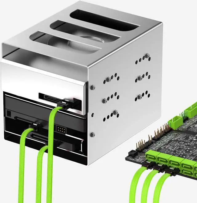 Alt view image 6 of 7 - 3PACK SATA Cable III 3 Pack 90 Degree Straight to Right Angle 6Gbps HDD SDD SATA Data Cable with Locking Latch 50cm 18 Inch for SATA HDD, SSD, CD Driver, CD Writer, White