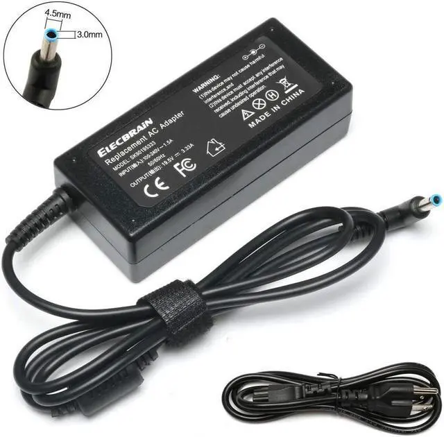 Main image of 19.5V 3.33A AC Adapter Charger for HP 15-F009WM 15-F023WM 15-F039WM 15-F059WM 15-g073nr F9H92UA 15-g074nr Laptop 4.5/3.0mm Power Supply with Cord