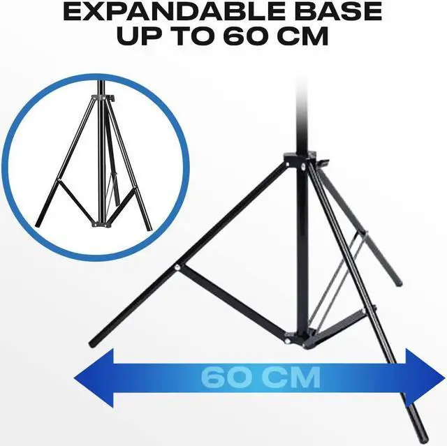 Alt view image 6 of 6 - VR Tripod Stand HTC Vive Compatible Sensor Stand and Base Station for Vive Sensors or Oculus Rift Constellation (2-Pack)