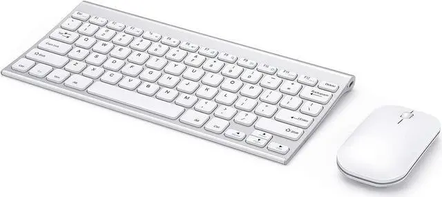 Main image of Wireless Keyboard Mouse Combo, Seenda Ultra Slim Small Compact Keyboard and Mouse with Long Battery Life for Windows Laptop Computer