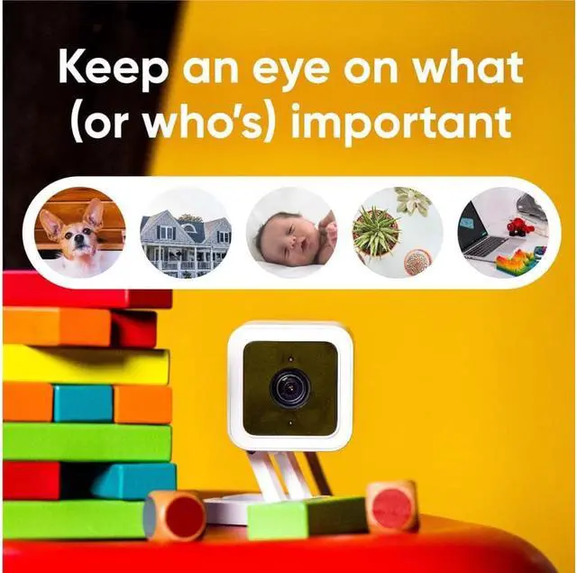 Alt view image 5 of 5 - Cam v3 Wired Indoor/Outdoor Home Security Camera 2.4GHz Wi-fi for Pet Baby Dog Cat Elderly Monitoring, Works with Alexa Google Home IFTTT