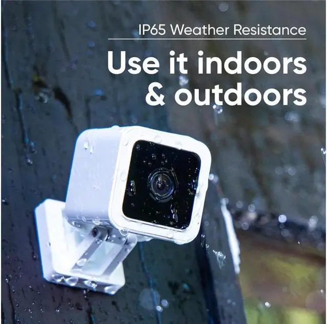 Alt view image 3 of 5 - Cam v3 Wired Indoor/Outdoor Home Security Camera 2.4GHz Wi-fi for Pet Baby Dog Cat Elderly Monitoring, Works with Alexa Google Home IFTTT