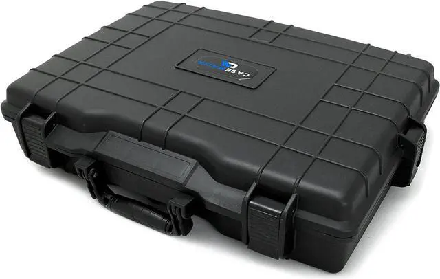 Alt view image 7 of 7 - Casematix Waterproof Laptop Hard Case for 15 - 17 inch Gaming Laptops and Accessories - Rugged Heavy Duty Laptop Case Compatible with 15.6 and 17.3 inch Gaming Laptops and Gaming Laptop Accessories
