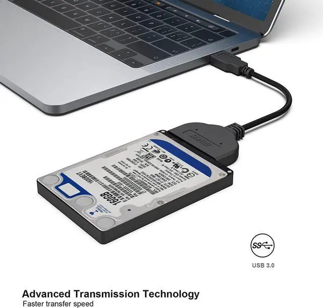 Alt view image 3 of 7 - SATA to USB Cable, BENFEI USB 3.0 to SATA III Hard Driver Adapter Compatible for 2.5 inch HDD and SSD