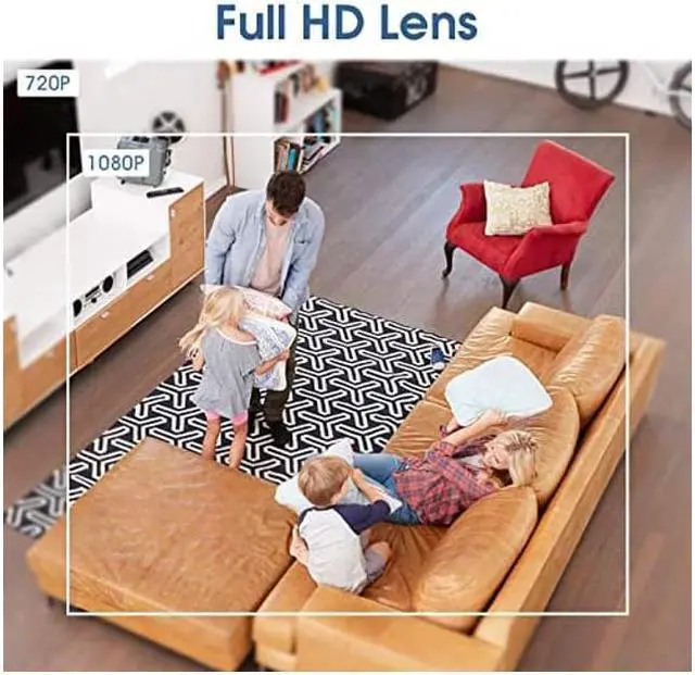Alt view image 4 of 5 - 4K Hidden Camera Smoke Detector WiFi Spy Camera Hidden Cameras HD 1080P Small Camera Night Vision and Motion Detection Spy Cameras for Home Security Nanny Cams