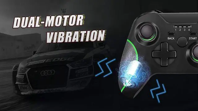 Alt view image 2 of 6 - 2.4G Wireless Controller for Xbox One Game Controller for Xbox one/Xbox one S/Xbox one X Wireless Controller PC Controller Pro Game Controller for Xbox and PC (with No Audio Jack)