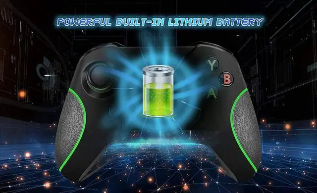 Alt view image 4 of 6 - 2.4G Wireless Controller for Xbox One Game Controller for Xbox one/Xbox one S/Xbox one X Wireless Controller PC Controller Pro Game Controller for Xbox and PC (with No Audio Jack)