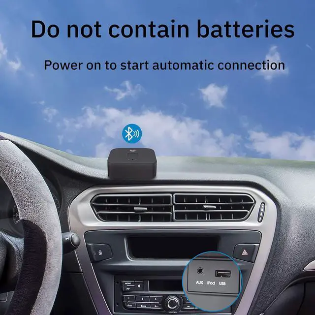 Alt view image 7 of 7 - 5.0 Bluetooth Audio Receiver Adapter,NFC Wireless Bluetooth Extender,3.5mm AUX or RCA Input Speaker,Amplifier,Car Audio,Headphone,Home Stereo Theater System,Stereo Audio Component Receivers