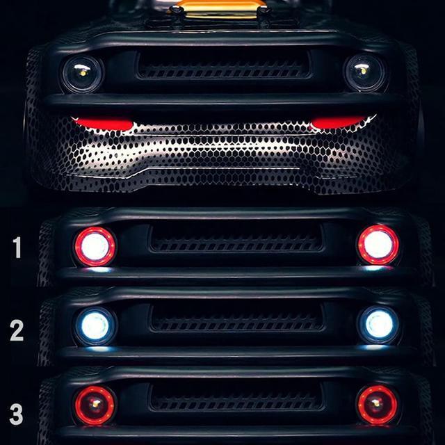 Alt view image 6 of 6 - Remote Control High Speed RC Drift Car for Adults, Proportional Throttle & Steering Control Drift RC Racing Car 20MPH Fast Speed Buggy Drifting Vehicles Monster Truck with Lights