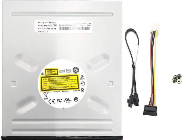 Alt view image 5 of 5 - Desktop Internal 12X Blu-ray Writer Burner Drive Bluray Drive + Sata Cable Kit