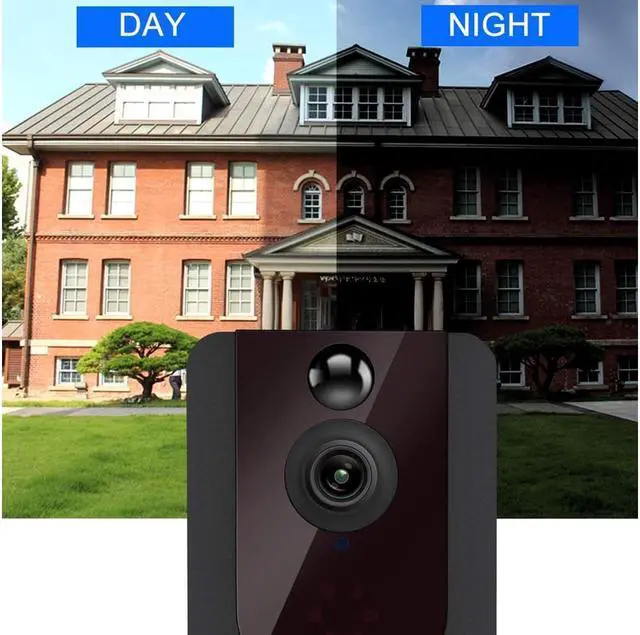 Alt view image 4 of 7 - Video Doorbell Wireless WiFi, BlumWay Smart Doorbell Camera with 1080P HD, Two-Way Talk, Motion Detector, Night Vision, Free Cloud Storage, Rechargeable Waterproof for Home Outdoor