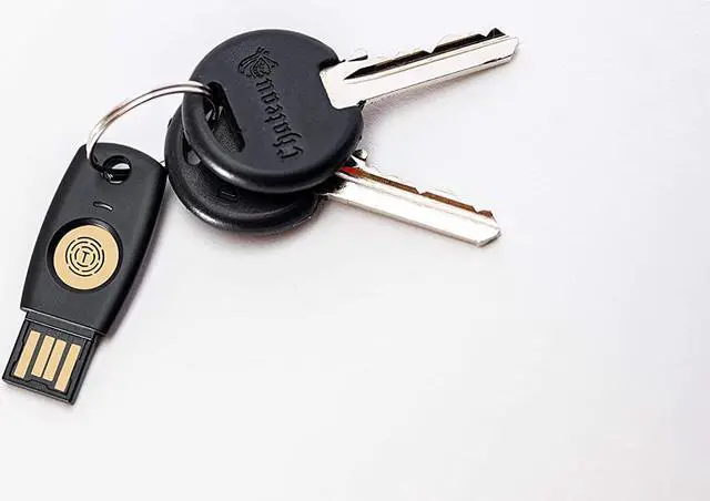 Alt view image 3 of 6 - FIDO Security Key T110 FIDO2 U2F Two Factor Authentication USB Key PIN+Touch (Non-Biometric) USB-A Type